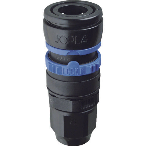 JOPLAX Resin Socket for Attaching 8.0 x 12.0 Hose to Other Side TN-8NR 1 Piece