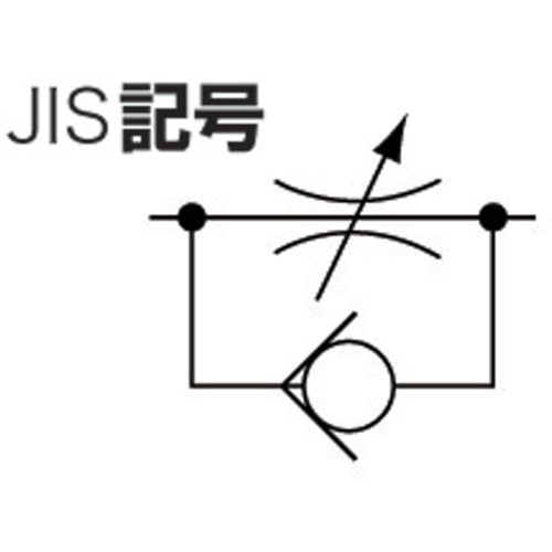 CKD 다이얼 부착 니들 밸브 DVL 시리즈 DVL-S-10-H88-400 1개