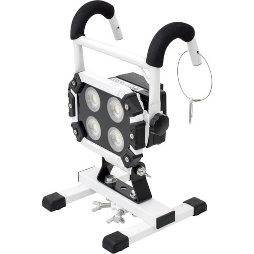 NICHIDO マルチチェンジャー付 バッテリー着脱式 ハンガーチャージライト40W BAT-HRE40SMC-SP-L 1 台