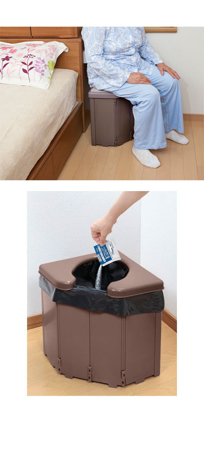 Portable corner toilet / R-46 1 unit