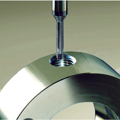 NOGA Carmex Solid Carbide Mini Mill Thread Shank Diameter 6 x M2.0 x 0.40 x Neck Length 4.5 M06016C40.4ISO 1 pc