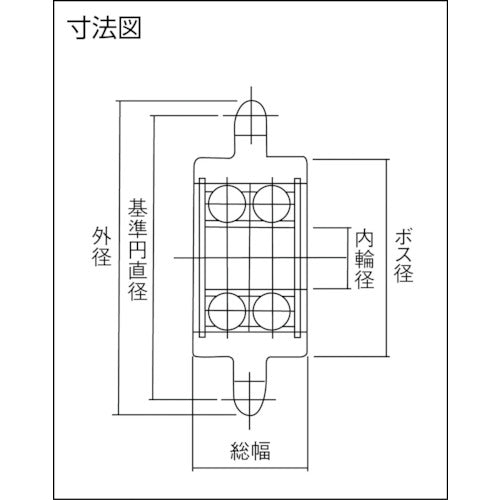 KANA 더블 아이들러 스프로킷 35 WID35C16D10 1개