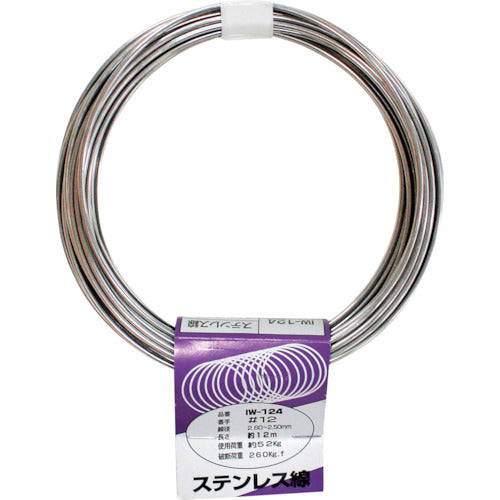 WAKI Stainless Steel Wire IW-124 #12X12M IW-124 1 roll