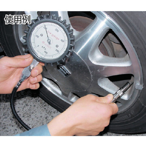 핫코 타이어 게이지 누키 보탈 게이지 (측정 · 감압 용) 승용차 · 밴 · 트럭 · 버스 용 AD-212 1 대
