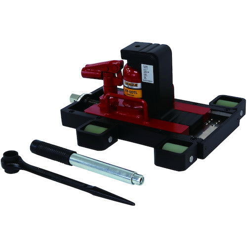 Eagle roller feed type claw jack with front/rear/left/right feed and safety valve 3t FR-60TL 1 unit