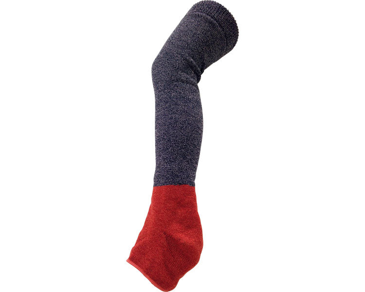 Caregiver's Loose Cover Socks, Open Toe, 2 Pairs / 53 Free Size, Black, 1 Pair