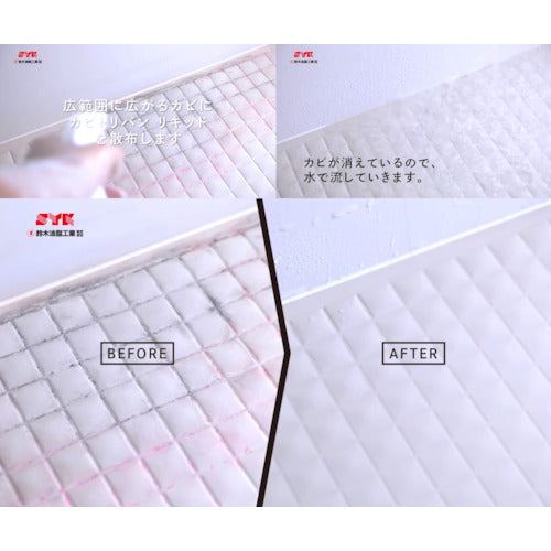 SYK カビ取り剤 カビトリバンリキッド 500g S-2959 1 個