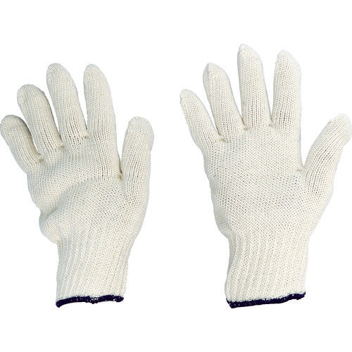 Maruwa Chemical Work Gloves (Pure Cotton) Hakuba Brand Weight 1kg Free Size 12 Pairs 1000 1 Set