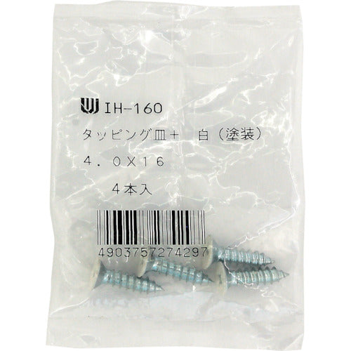 WAKI 컬러 접시 태핑 IH-160 4X16실로 4개들이 IH-160 1봉