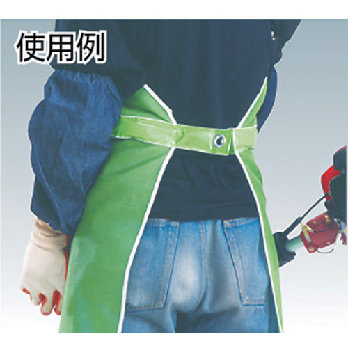 川西 メッシュ草刈り用スパット前掛 4475 1 枚