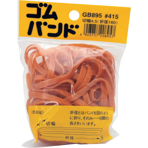 WAKI 고무 밴드 # 415 GB-895 30G 4.5X160 GB-895 1 개