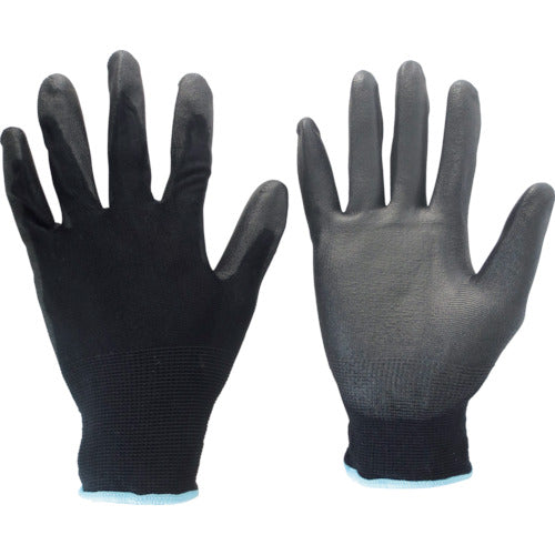 Midori Anzen Work Gloves, Urethane Backless, L Size, MHG200-L, 1 Pair