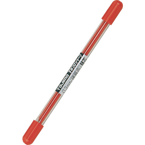 タジマ すみつけシャープ(1.3mm)硬質赤替芯(6本入) SS13S-RED 1 PK
