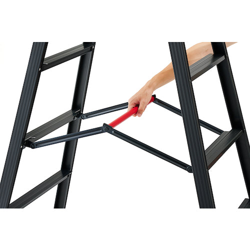 Hasegawa Telescopic Stepladder (Black Label) RYZB-27 (10142) RYZB-27 1 unit