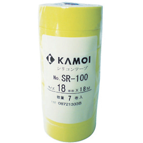 Kamoi Silicone Tape 18mm x 18m 7 rolls SR100JAN-18 1 PK