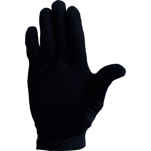 WINCESS 면 솜스마치 없음 장갑 블랙 M (12쌍입) 1001T-BK-M 1봉