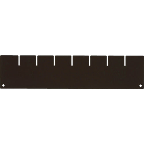 TRUSCCO 스틸제 왜건용 칸막이판 커스텀 왜건 천판용 대 W432×H100 블랙 TACRL100BK 1장