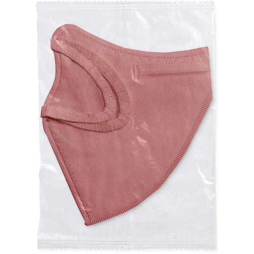 IRIS 289116 DAILY FIT MASK 3D mask, regular size, pack of 5, pink, RK-D5MP, 1 bag