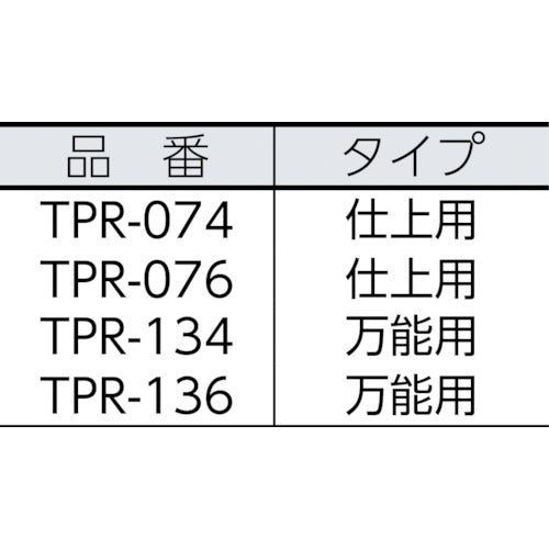 TRUSCO 無泡スモールローラー 万能用 4インチ TPR-134 1 本