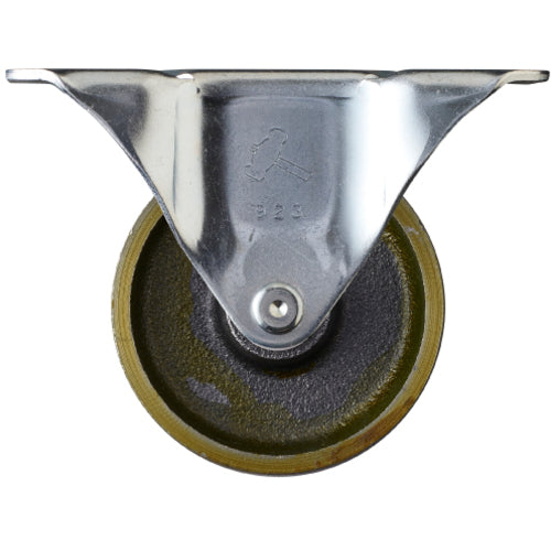 ハンマー プレート式キャスター プレート式キャスター 固定 車輪径75mm イモノ車輪 440R-C75 1 個