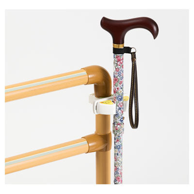 Cane holder Tsuepon SBL for handrail pipes / TH-S002BL 1 piece