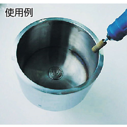 TRUSCO 高耐久ゴム軸付砥石 Φ4X幅13X軸3 #1000 10本入 GY10004VS 1 PK