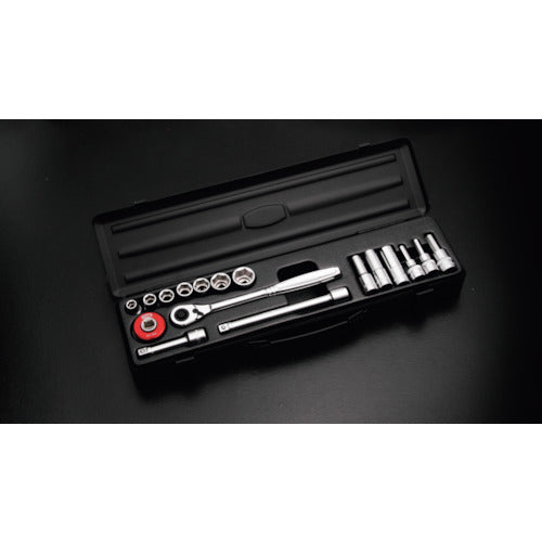 TONE 소켓 렌치 세트 MX31340BK 1 S