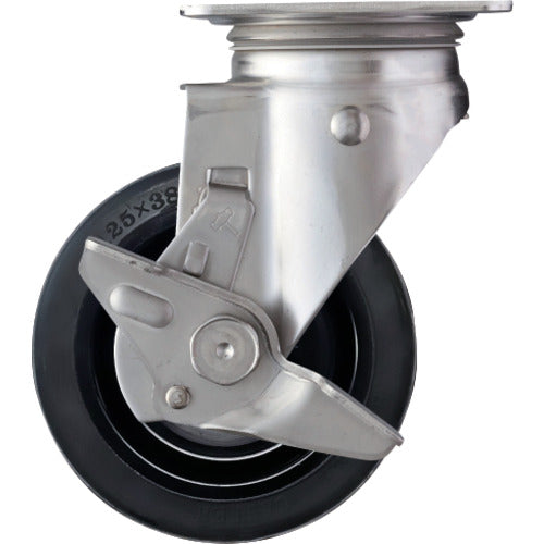 망치 SUS 사이드 SP 부착 고무차 125mm 313S-RU125 1개