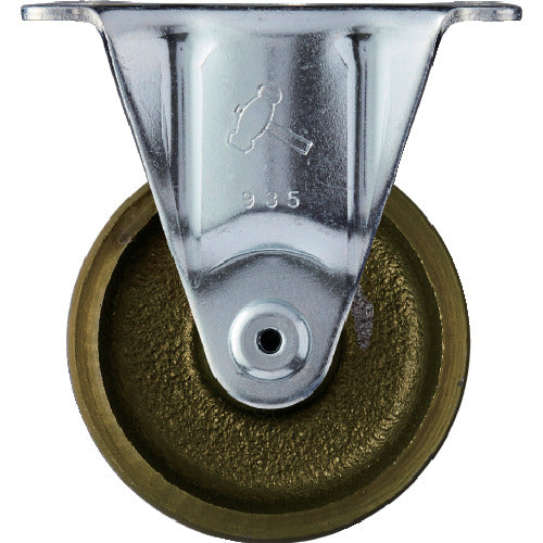ハンマー プレート式固定鋳物キャスター 65径 Gシリーズ 420R-C65 1 個