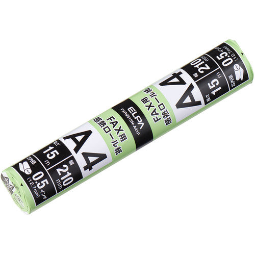 ELPA Fax Roll Paper 0.5 inch A4 15M FXR0515N-A41P 1 roll