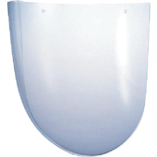 ミドリ安全 ヘルメット取付型防災面用パーツ MB−11H・73用 スペアシールド 4012290100 1 枚