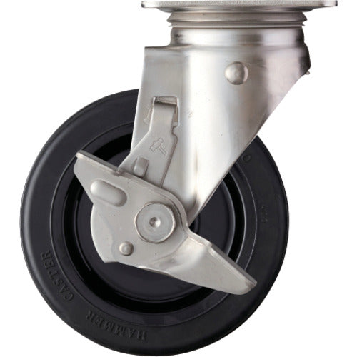 Hammer SUS with side SP, rubber wheels 150mm 313S-RU150 1 pc