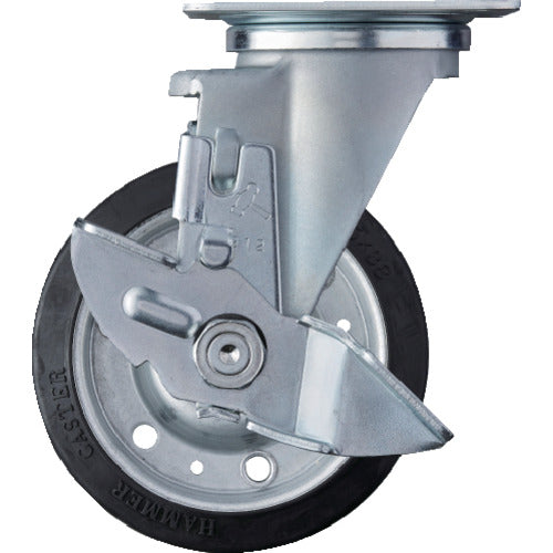 해머 특수 강판제 자재 SP 부착 고무 B차 125mm 413YS-RBB125 1개