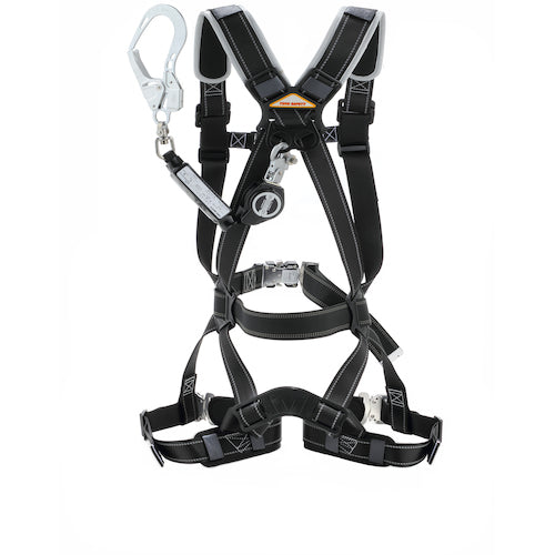 토요세후티 풀 하네스형 권취식(록 장치 부착) 싱글 랜야드 NO.FGH-144 1개