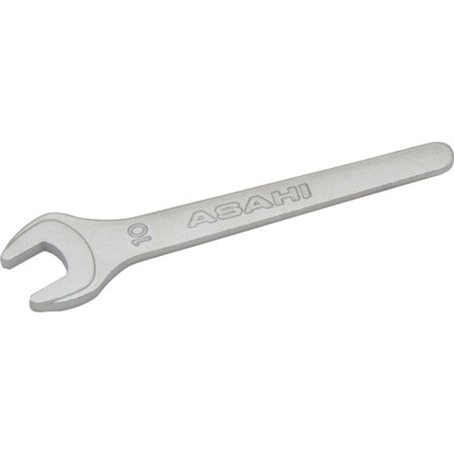 ASH 丸形片口スパナ強力タイプJISH(クロムメッキ)10mm SSP0010 1 丁