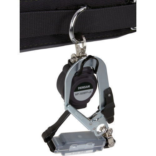 JEFCOM 몸통 벨트용 권취식 란야드 WP-150BFF-LK 1개