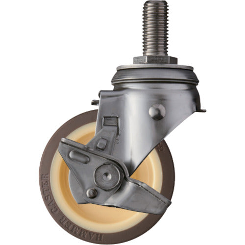 Hammer SUS with side SP, screw-in, urethane B wheel 100 mm 313SA-UB100 1 pc