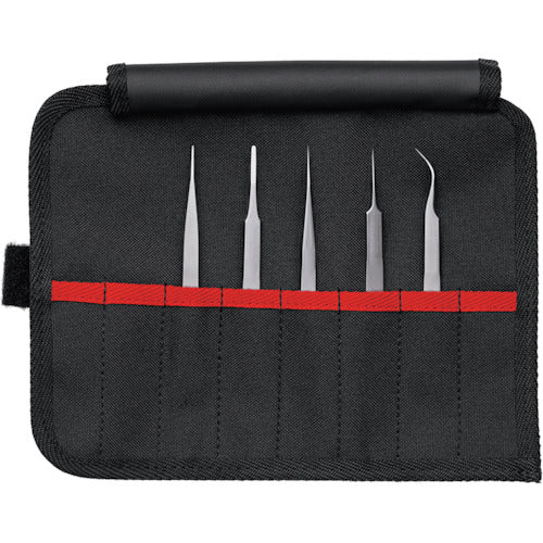 KNIPEX 정밀 핀셋 5개 세트 9200-02 1 S