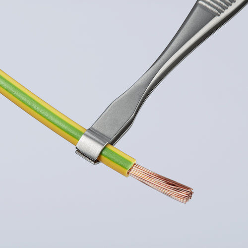 KNIPEX 精密ピンセット 145mm 9211-02 1 本