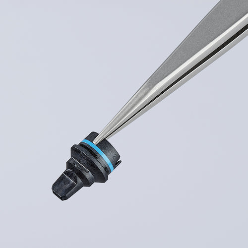 KNIPEX 精密ピンセット 120mm 9221-01 1 本