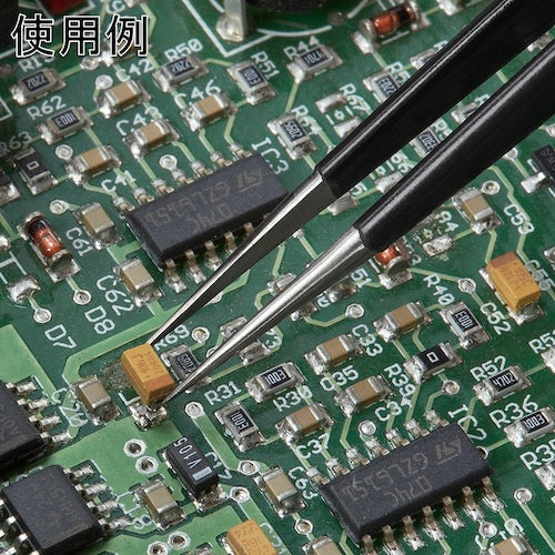 KNIPEX 범용 핀셋 110mm 9221-03ESD 1개