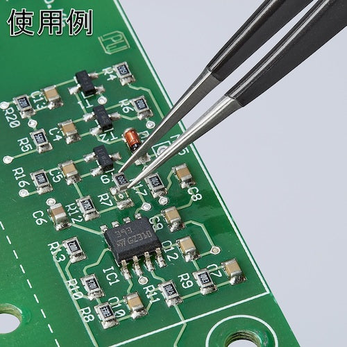 KNIPEX 범용 핀셋 110mm 9221-02ESD 1개