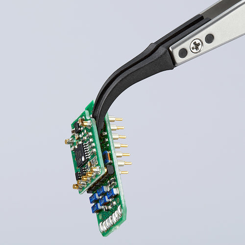 KNIPEX ESDチップ交換式ピンセット 130mm 9281-03 1 本