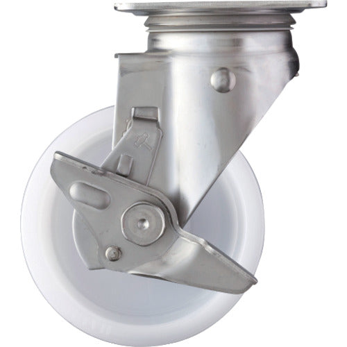 ハンマー SUS サイドSP付 ナイロン車125mm 313S-N125 1 個