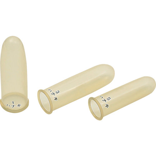 ハナキゴム 工業用指サック太短 1012 1 箱