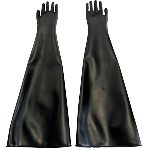 Hanaki Rubber Chemical Gloves Hanarobe 8885 52130 1 pair