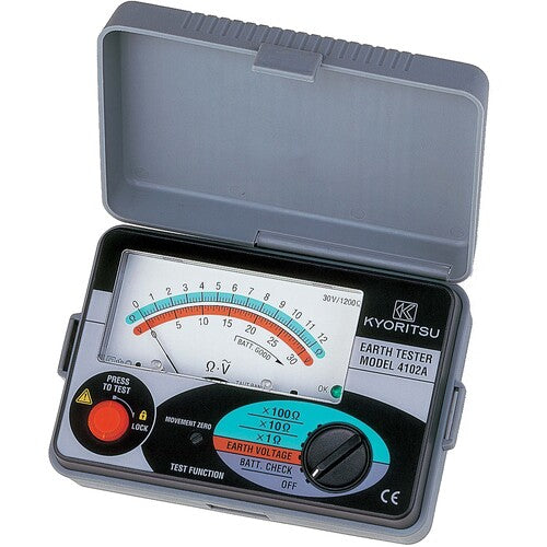 KYORITSU 4102A アナログ接地抵抗計(ソフトケース) MODEL4102A 1 台