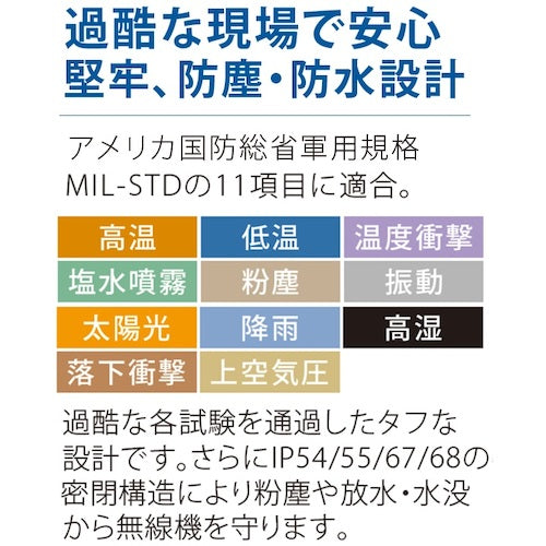 ケンウッド ハイパワーデジタルトランシーバー(Bluetooth対応) TPZ-D563BT 1 台