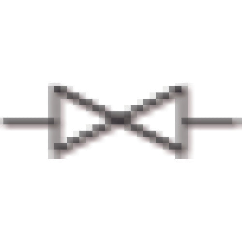 PISCO ボールバルブ 10シリーズ ストレート BVC01-4 1 個