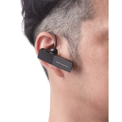 ELECOM Bluetooth Headset HS20 Series Type-C Terminal Black LBT-HSC20MPBK 1 pc